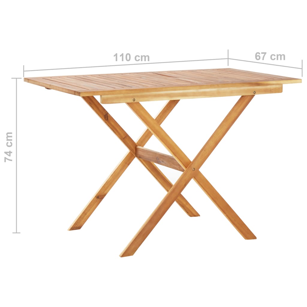 3-tlg. Garten-Essgruppe Poly Rattan & Massivholz Akazie Schwarz