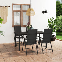 Thumbnail for 5-tlg. Garten-Essgruppe Schwarz