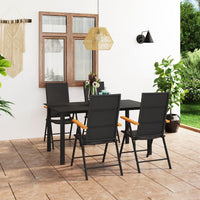 Thumbnail for 5-tlg. Garten-Essgruppe Schwarz und Braun