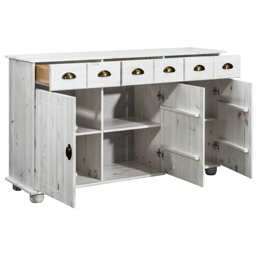 Sideboard 134x39x79,5 cm Massivholz Kiefer