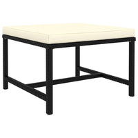Thumbnail for 7-tlg. Garten-Lounge-Set mit Kissen Poly Rattan Schwarz