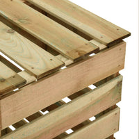 Thumbnail for Lattenrost-Komposter 80x50x100 cm Imprägniertes Kiefernholz