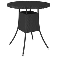 Thumbnail for 9-tlg. Garten-Sofagarnitur mit Auflagen Poly Rattan Schwarz