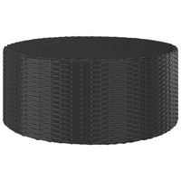 Thumbnail for 9-tlg. Garten-Sofagarnitur mit Auflagen Poly Rattan Schwarz