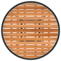 Thumbnail for 5-tlg. Garten-Sofagarnitur mit Auflagen Poly Rattan Schwarz