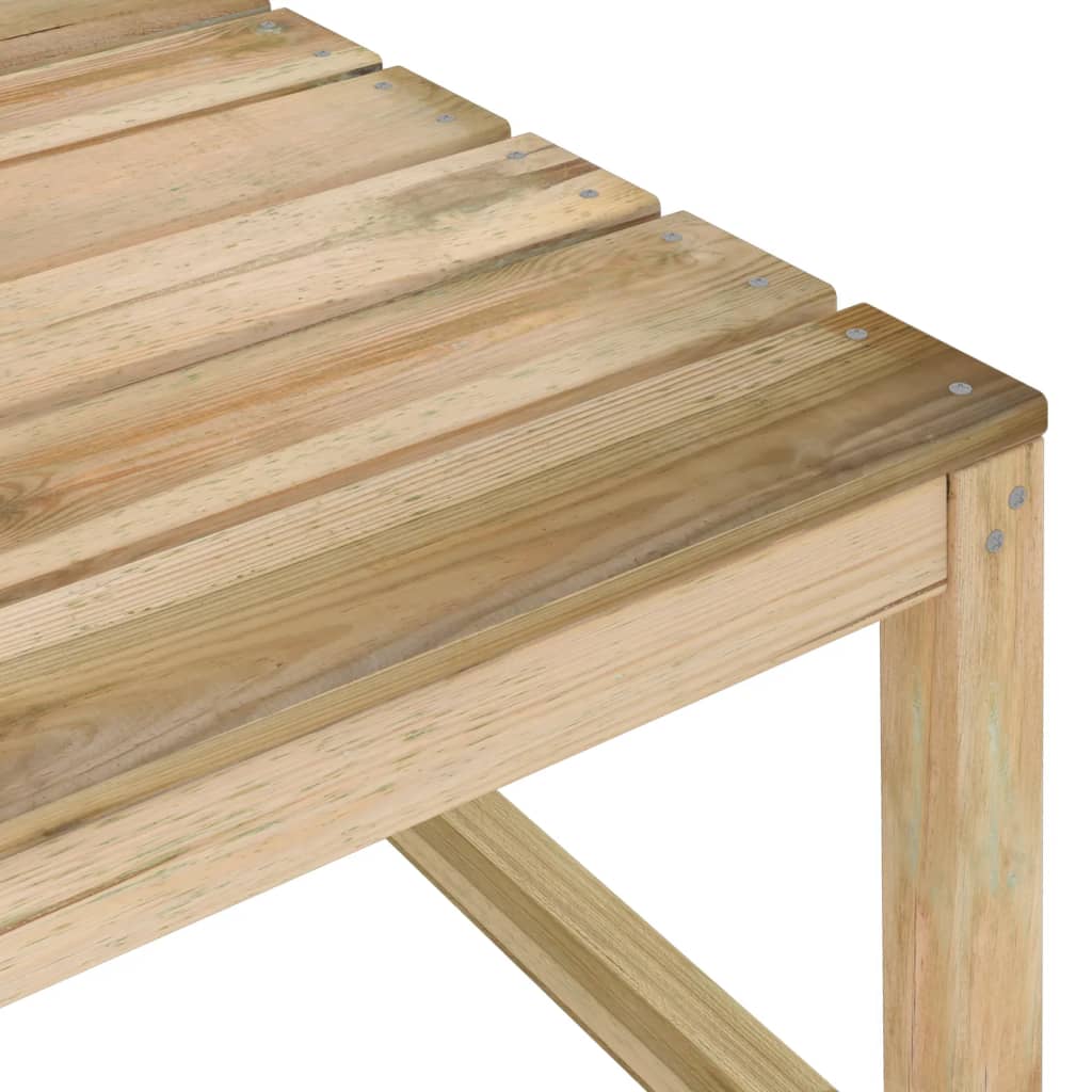 2-tlg. Garten-Lounge-Set Grün Imprägniertes Kiefernholz