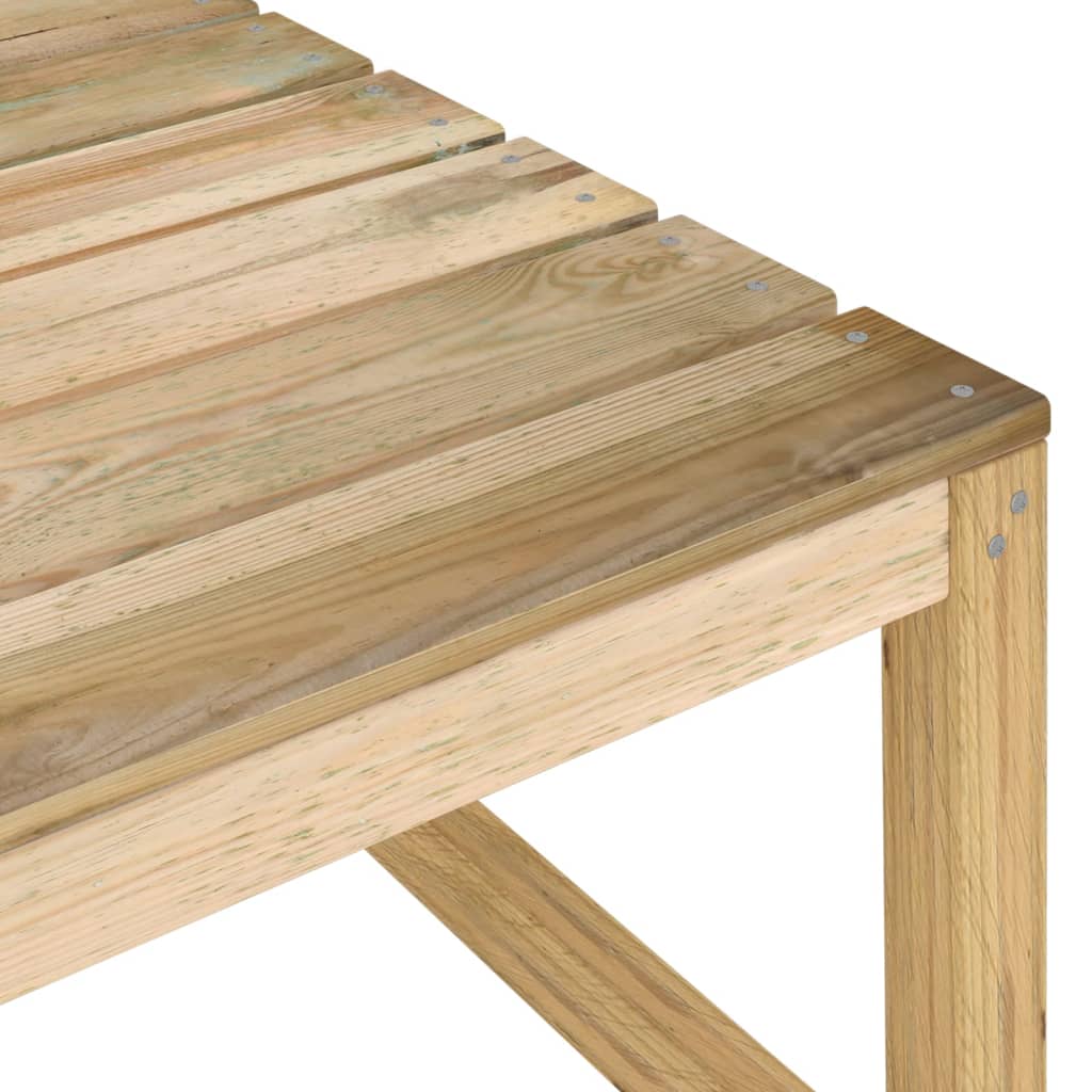 2-tlg. Garten-Lounge-Set Grün Imprägniertes Kiefernholz