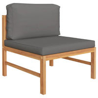 Thumbnail for 2-tlg. Garten-Lounge-Set mit Kissen Auflagen Teakholz