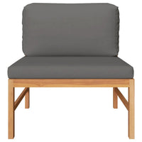 Thumbnail for 2-tlg. Garten-Lounge-Set mit Kissen Auflagen Teakholz