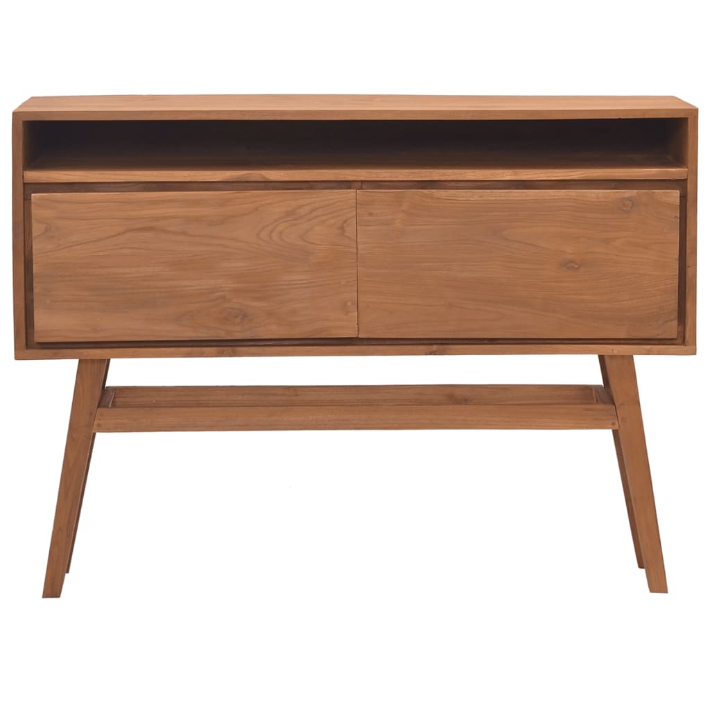 Konsolentisch 110x30x79 cm Teak Massivholz