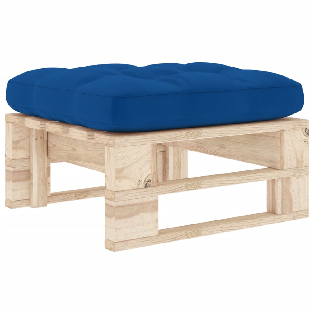 Garten-Paletten-Hocker Imprägniertes Kiefernholz