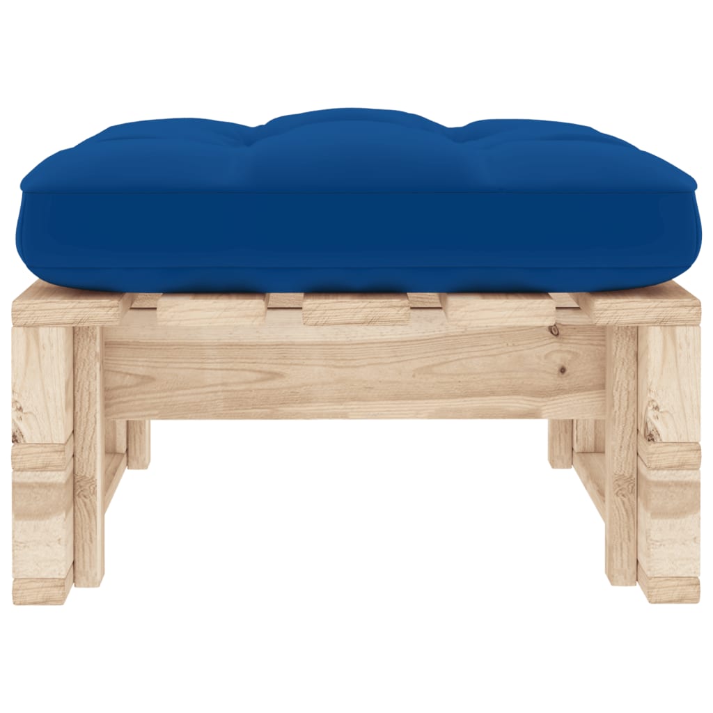 Garten-Paletten-Hocker Imprägniertes Kiefernholz