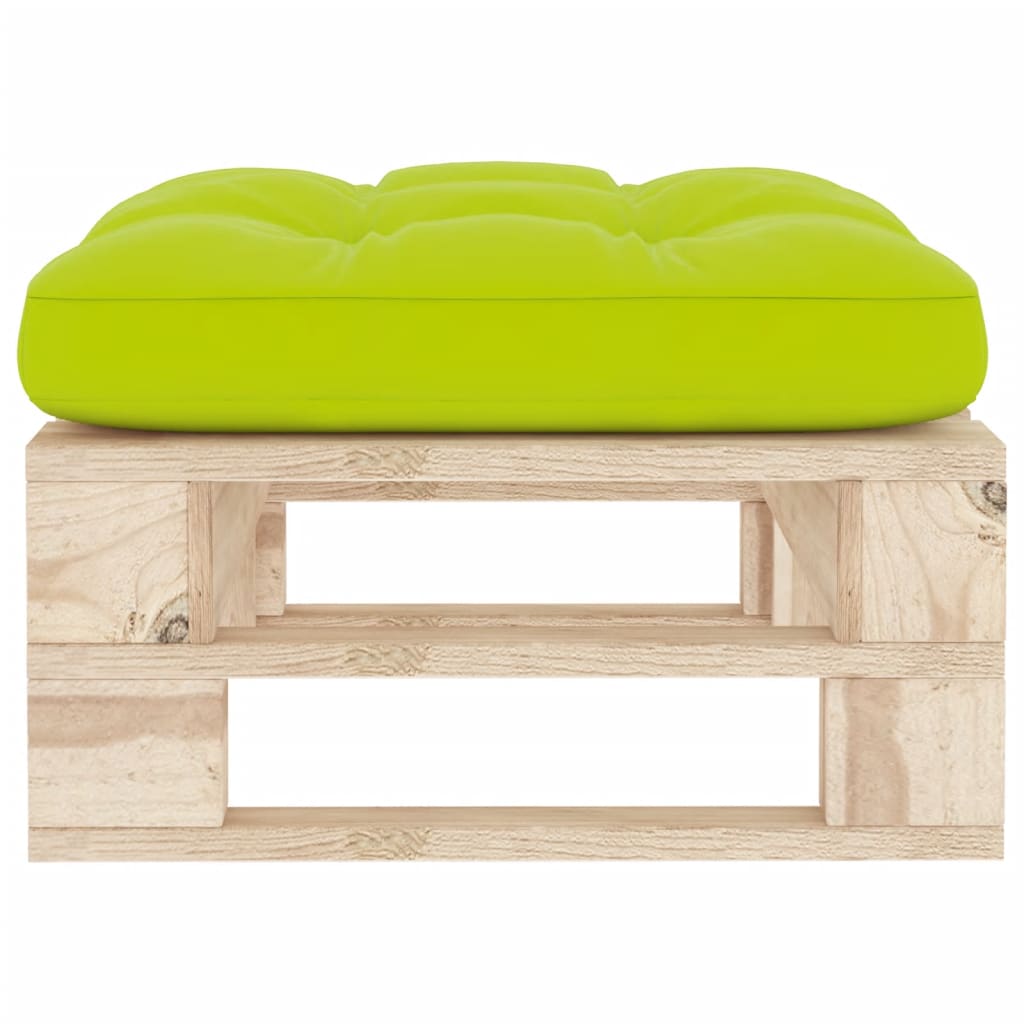 Garten-Paletten-Hocker Imprägniertes Kiefernholz