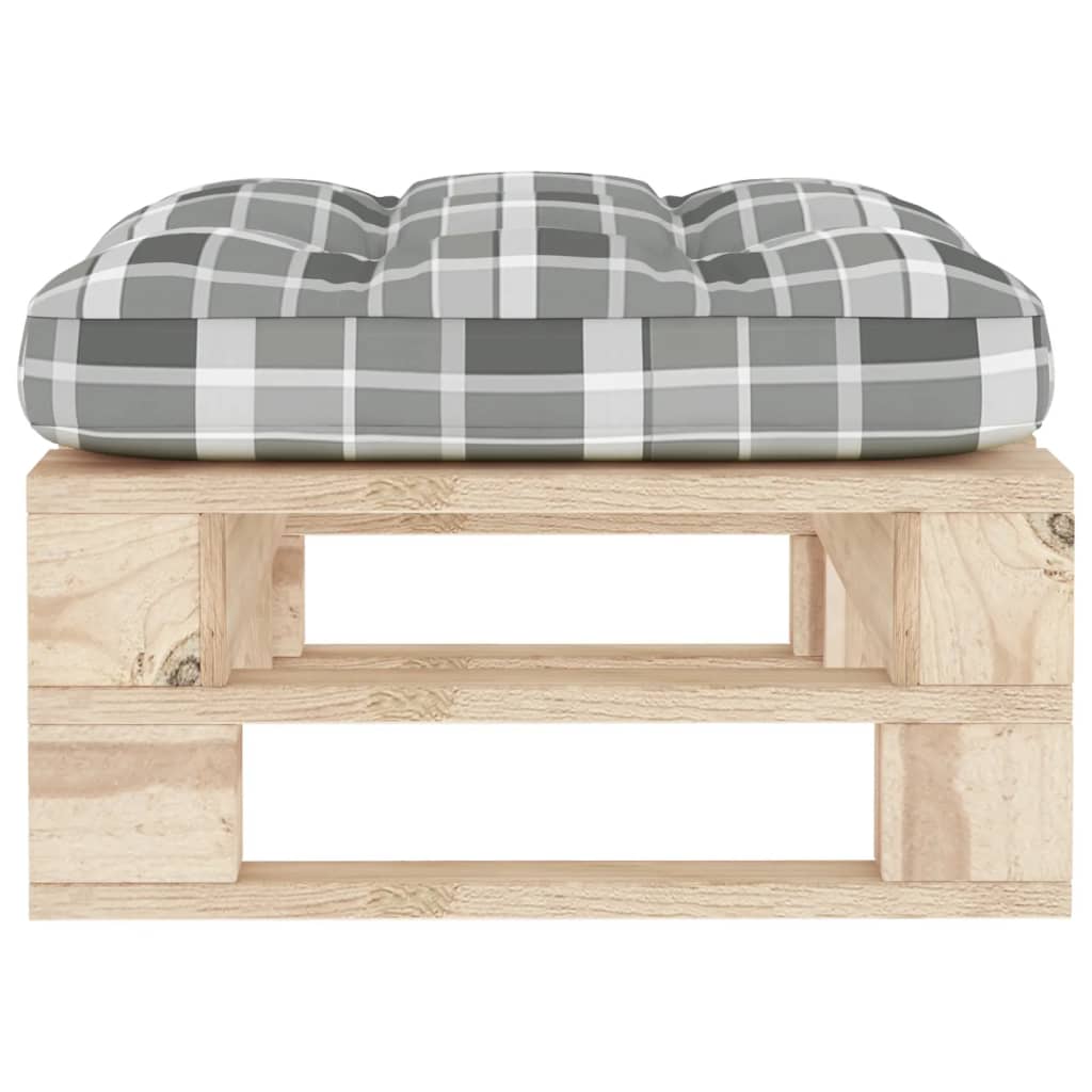 Garten-Paletten-Hocker Imprägniertes Kiefernholz