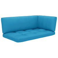 Thumbnail for Garten-Paletten-Ecksofa Schwarz Imprägniertes Kiefernholz