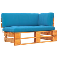 Thumbnail for Garten-Paletten-Ecksofa Honigbraun Imprägniertes Kiefernholz