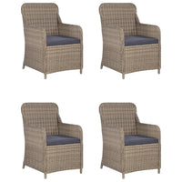 Thumbnail for 5-tlg. Garten-Essgruppe Braun