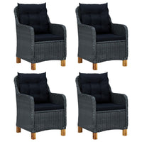 Thumbnail for 5-tlg. Garten-Essgruppe Dunkelgrau