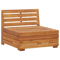 Thumbnail for 2-Sitzer-Gartensofa mit Kissen Massivholz Akazie