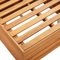 Thumbnail for 2-Sitzer-Gartensofa mit Kissen Massivholz Akazie