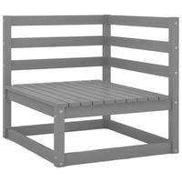 Thumbnail for Garten-Ecksofa mit Kissen Massivholz Kiefer