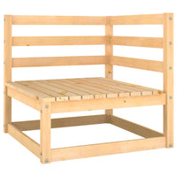Thumbnail for Gartensofa 2-Sitzer mit Kissen Kiefer Massivholz