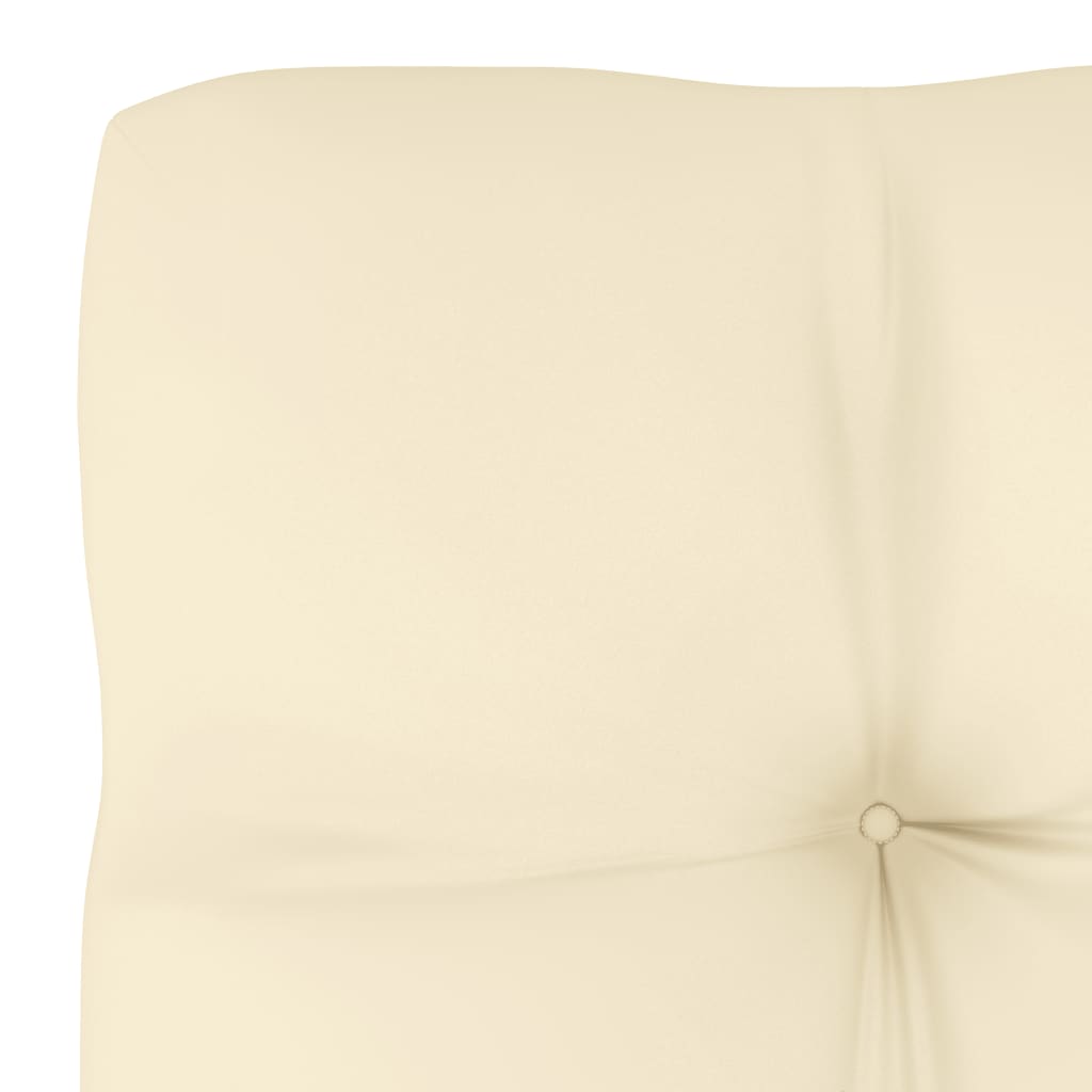Gartensofa 2-Sitzer mit Kissen Honigbraun Massivholz Kiefer