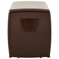 Thumbnail for Aufbewahrungsbox Beige und Braun 122x56x63 cm