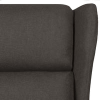 Thumbnail for Massagesessel Taupe Stoff