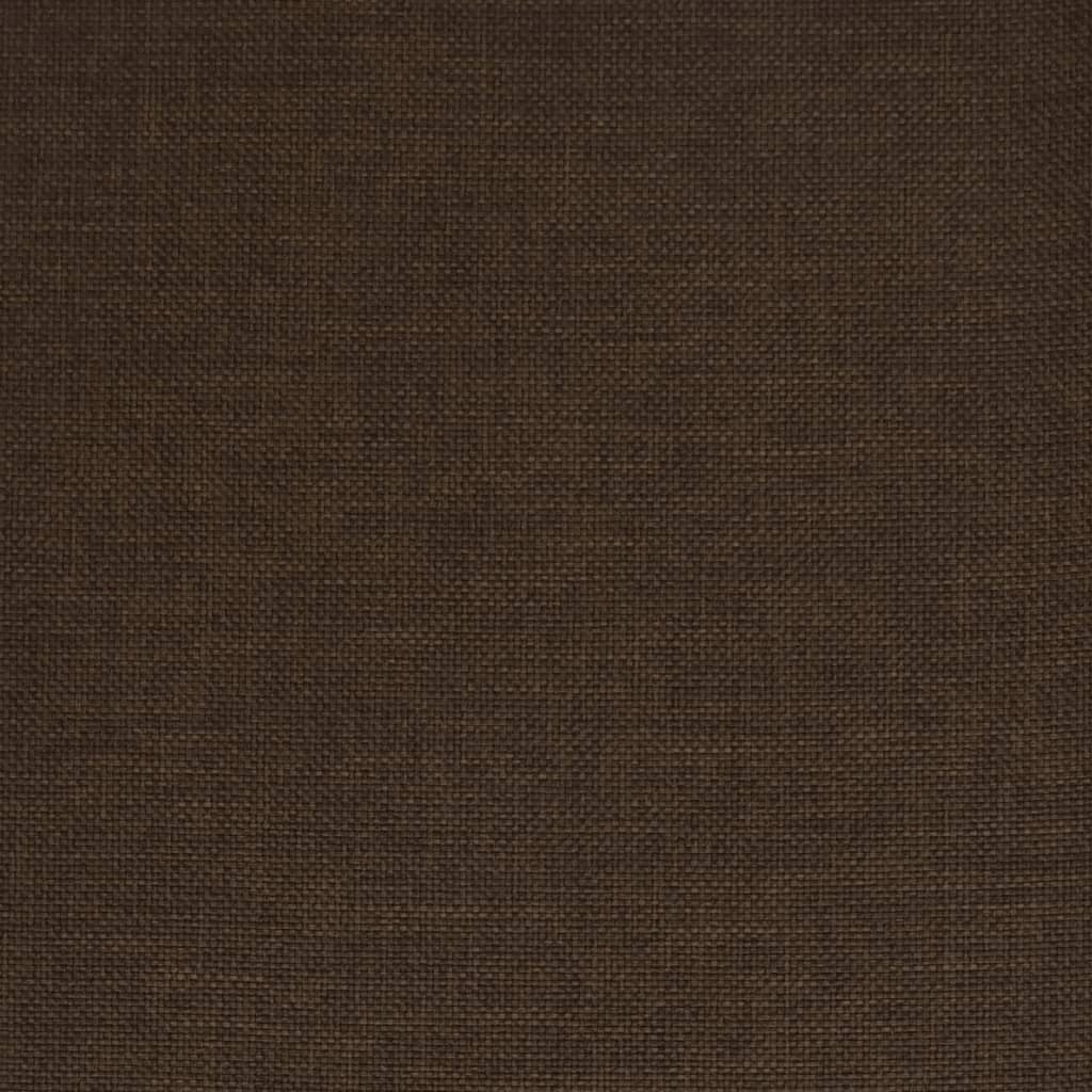 Sessel mit Aufstehhilfe Dunkelbraun Stoff