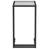 Thumbnail for Computer-Beistelltisch Schwarz 50x35x65 cm Hartglas