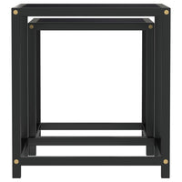 Thumbnail for Beistelltische 2 Stk. MDF Schwarz