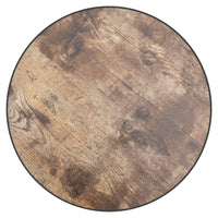 Thumbnail for Beistelltisch Schwarz und Gelb Ø35 cm MDF