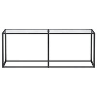 Thumbnail for Konsolentisch Transparent 200x35x75,5 cm Hartglas