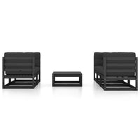 Thumbnail for 6-tlg. Garten-Lounge-Set mit Kissen Kiefer Massivholz