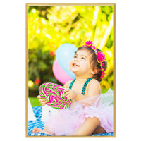 Thumbnail for Bilderrahmen Collage 3 Stk. für Wand Tisch Golden 70x90 cm MDF