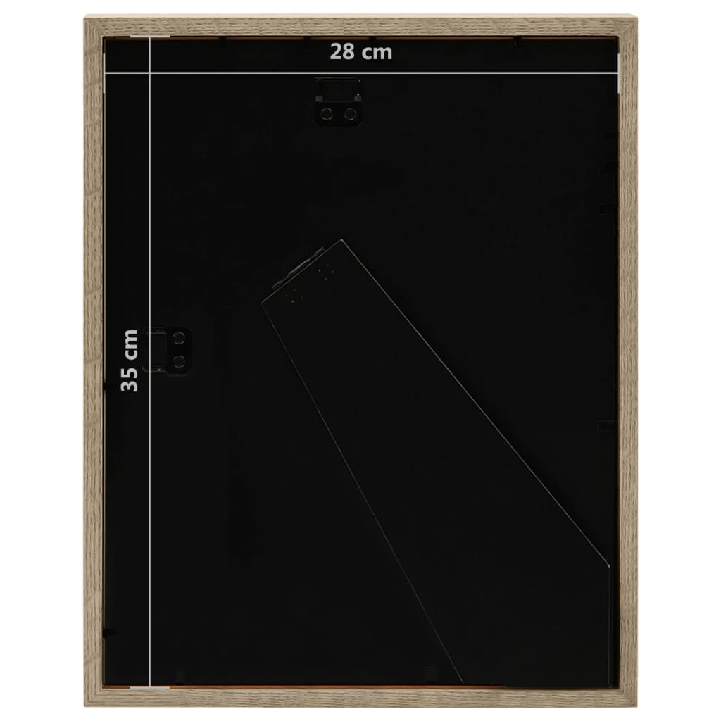 3D-Box-Bilderrahmen 5 Stk. 28x35cm für 4x(10x15cm) Bild