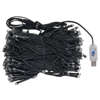 Thumbnail for Künstlicher Weihnachtsbaum mit LEDs & Kugeln Rot 240cm PVC