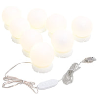 Thumbnail for Spiegelleuchte mit 8 LED-Glühbirnen Warmweiß und Kaltweiß
