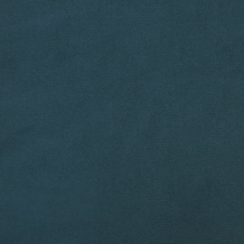 Esszimmerstühle 2 Stk. Drehbar Blau Samt
