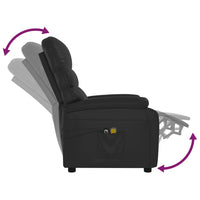 Thumbnail for Massagesessel Elektrisch Schwarz Kunstleder