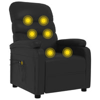 Thumbnail for Massagesessel Elektrisch Schwarz Kunstleder