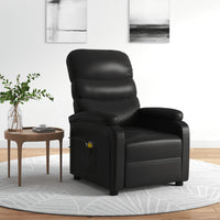 Thumbnail for Massagesessel Elektrisch Schwarz Kunstleder