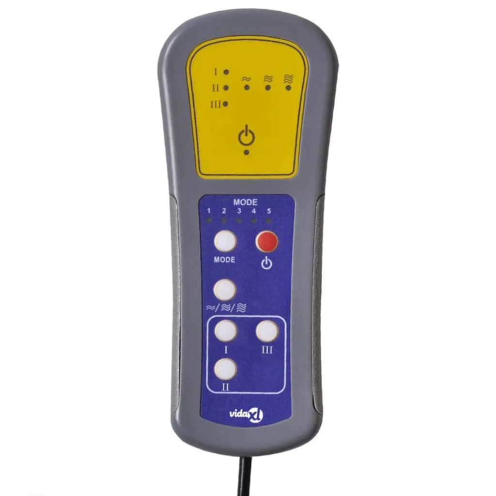 Massagesessel Elektrisch Rot Kunstleder
