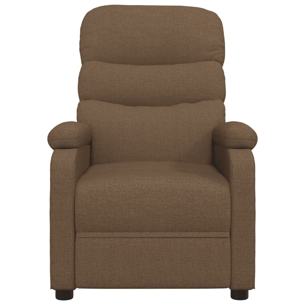 Relaxsessel Elektrisch Braun Stoff