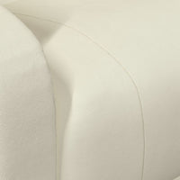 Thumbnail for Elektrischer Massagesessel Weiß Kunstleder