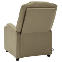 Thumbnail for Massagesessel Elektrisch Cappuccino-Braun Kunstleder