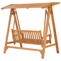 Thumbnail for Hollywoodschaukel 170 cm Massivholz Teak