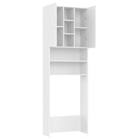 Thumbnail for Waschmaschinenschrank Weiß 64x25,5x190 cm