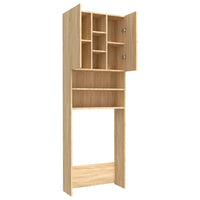 Thumbnail for Waschmaschinenschrank Sonoma-Eiche 64x25,5x190 cm
